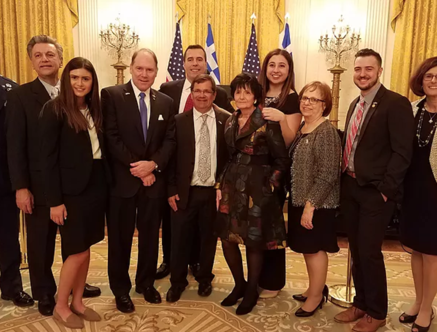 AHEPA Family Celebrates Greek Independence Day at the White House