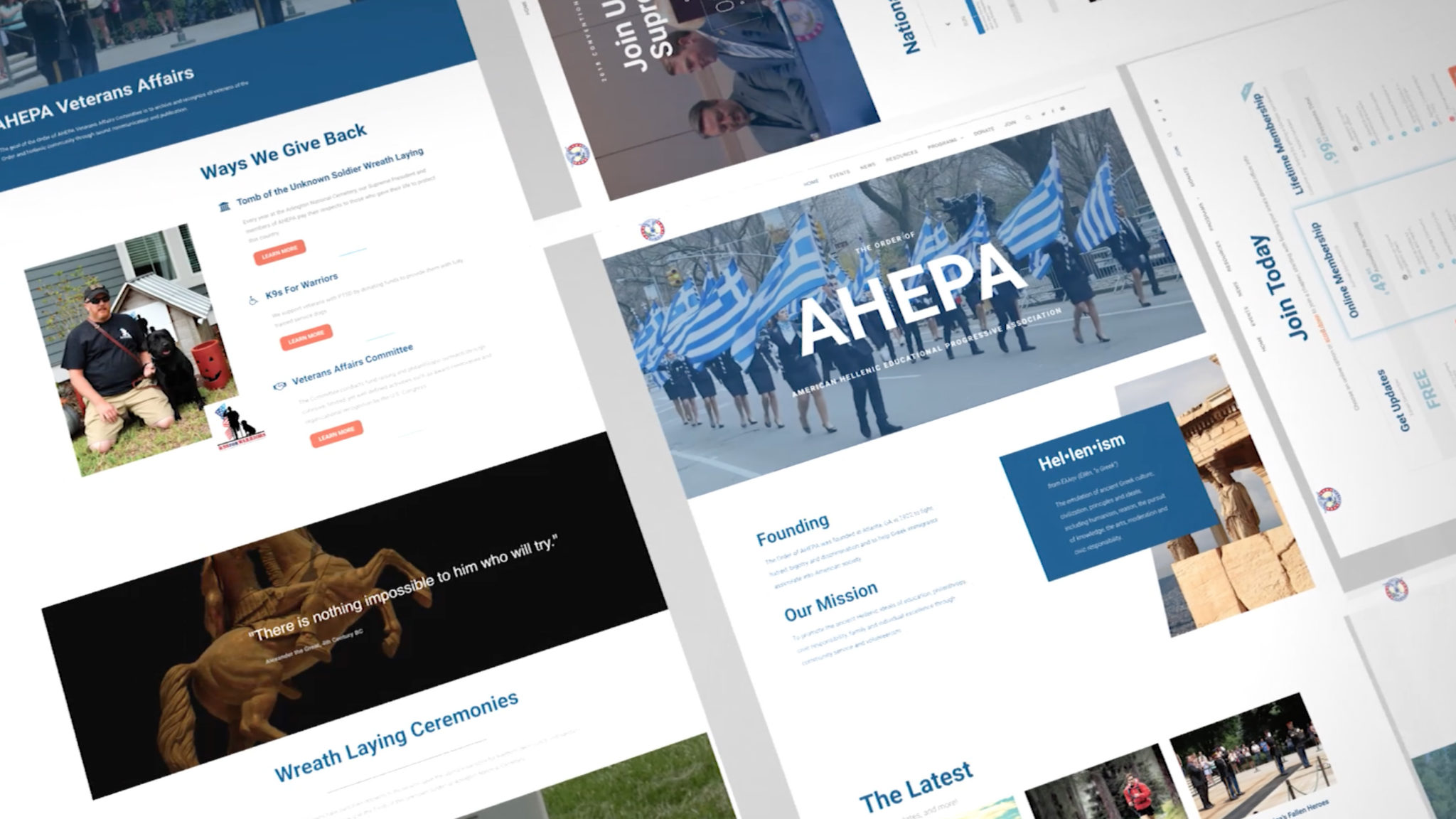 AHEPA relaunches ‘ahepa.org’ featuring robust design