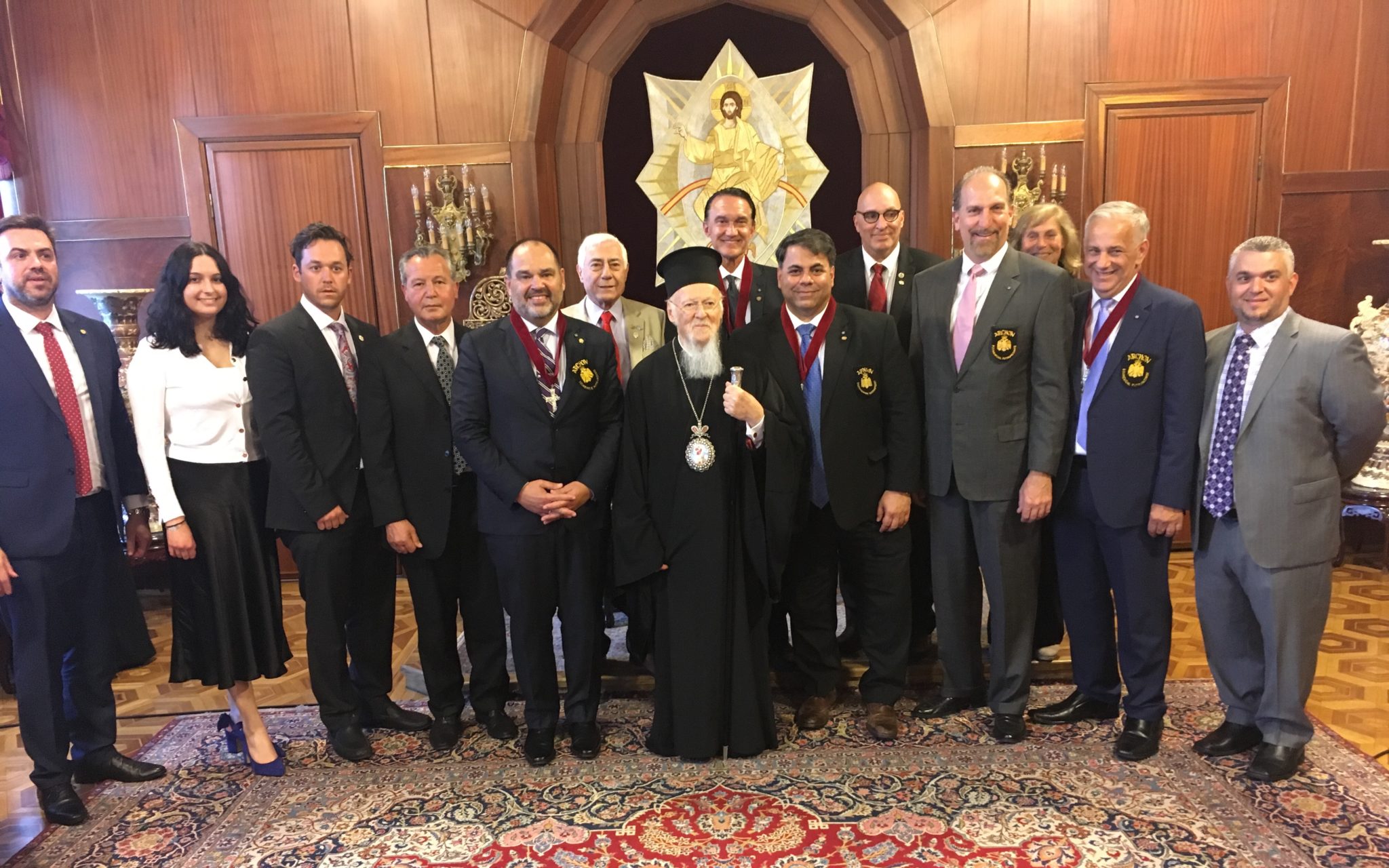 At Ecumenical Patriarchate, Leadership Delegation Meets Newly-elected Archbishop of America