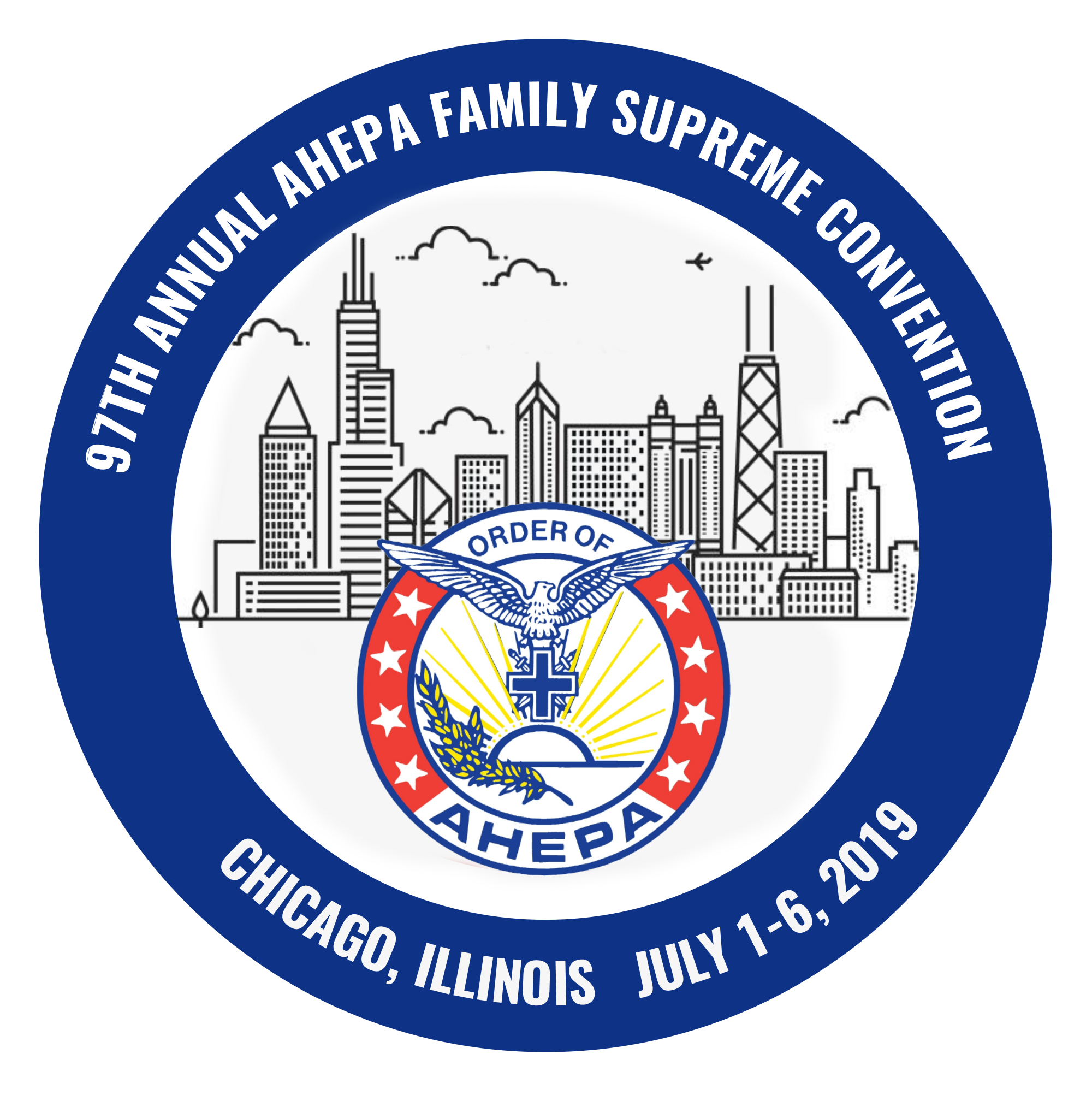 AHEPA 2019 Convention Logo