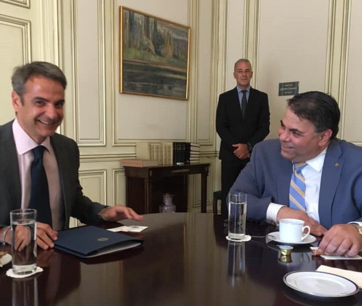 AHEPA Congratulates Prime Minister Mitsotakis, Lays Groundwork for 2021