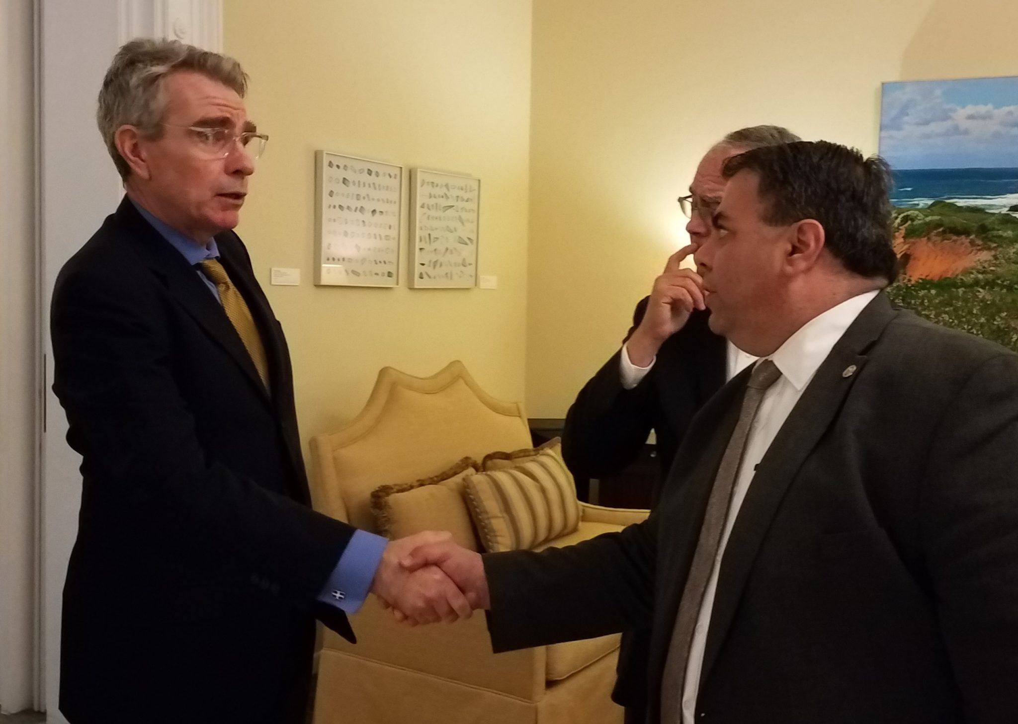 AHEPA, U.S. Ambassador Pyatt Discuss Latest in U.S.-Greece Relations