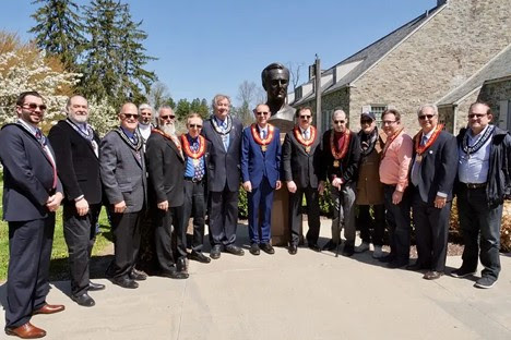 Dedication of FDR “War President” Bust Anniversary Remembered