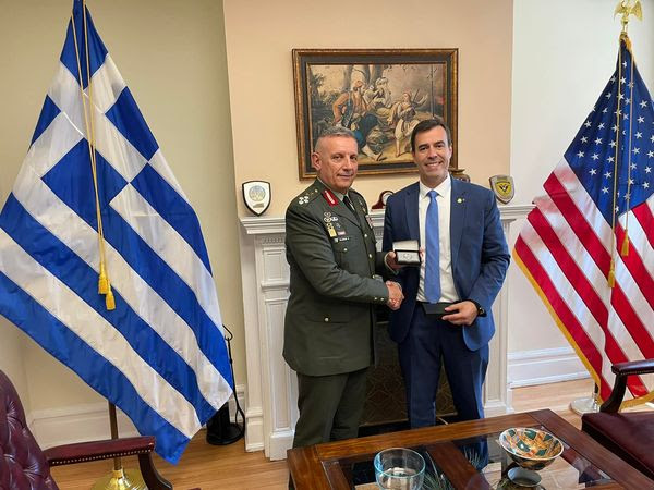AHEPA Hosts Dinner for Greece’s Chief Military Officer