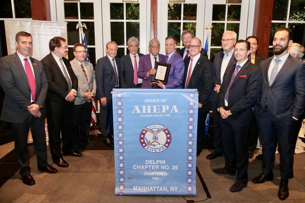 AHEPA Honors Pantelidis Brothers