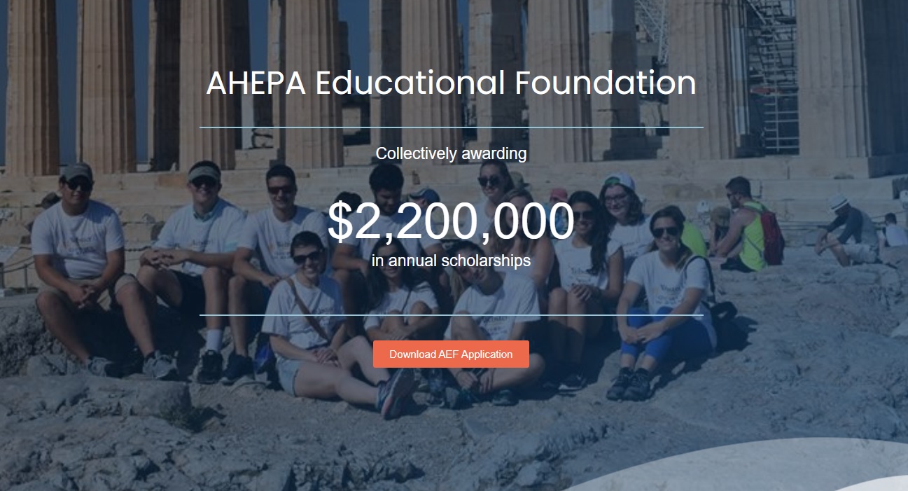 AHEPA Educational Foundation Scholarship Application Available