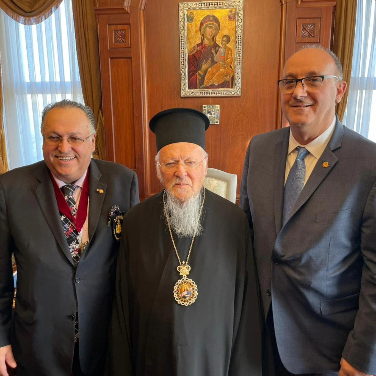 AHEPA Family Visits Ecumenical Patriarchate