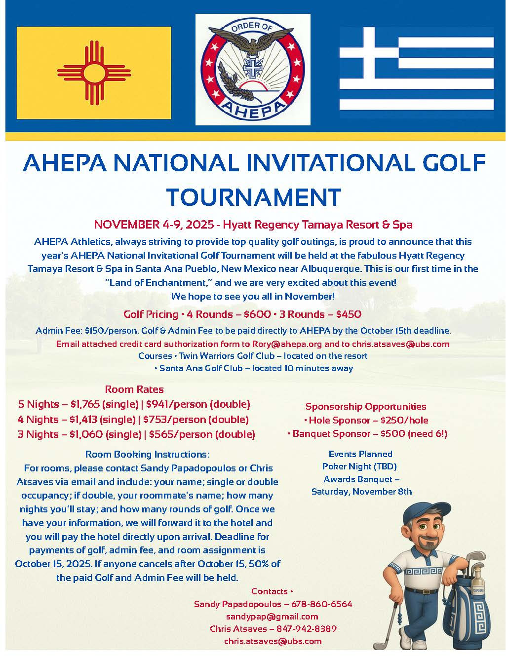 AHEPA National Invitational Golf Tournament