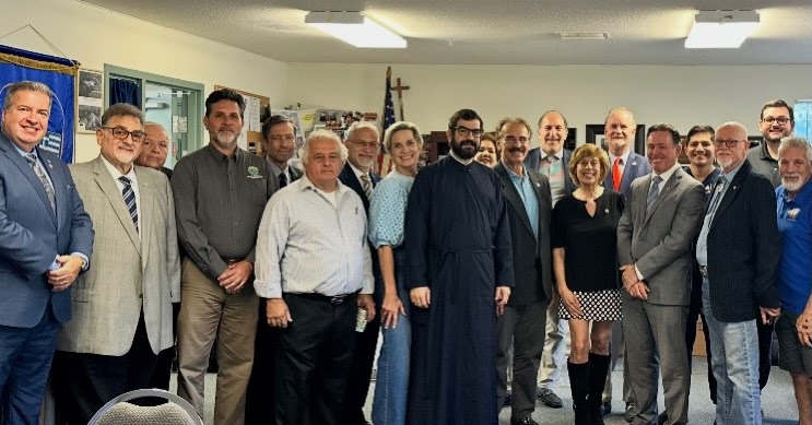 AHEPA Leadership tours AHEPA Senior Living Facility & Participates in Epiphany Celebration