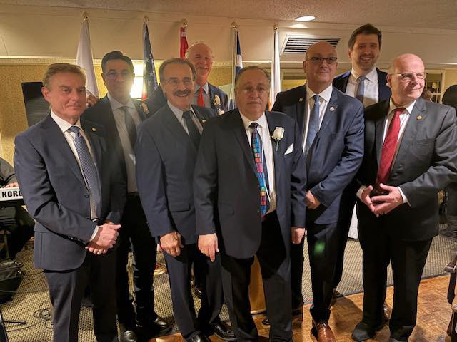 AHEPA Family Braves Blizzard to Honor Constas