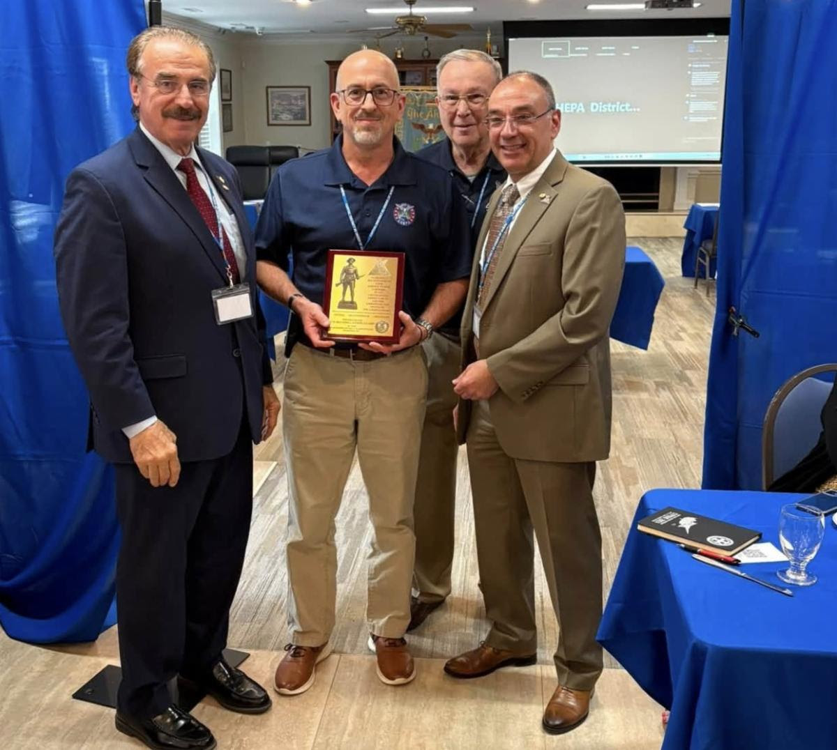 Koukies Receives George Dilboy Award