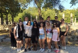 AHEPA Journey to Greece students in Athens