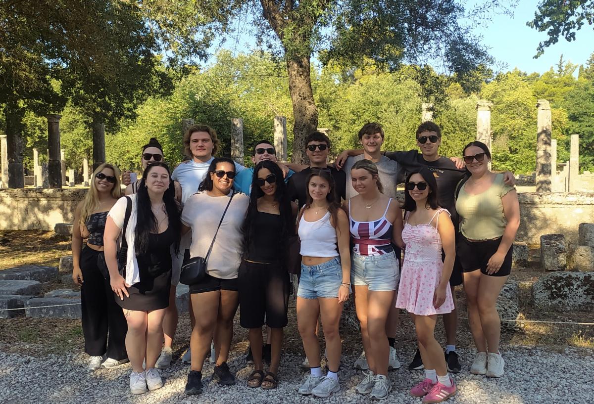 AHEPA Journey to Greece students in Athens
